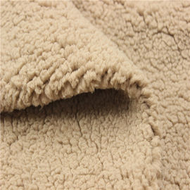 Soft Outdoor Apparel Fabric Textile Garment Sherpa Lining Fabric
