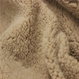 Soft Outdoor Apparel Fabric Textile Garment Sherpa Lining Fabric