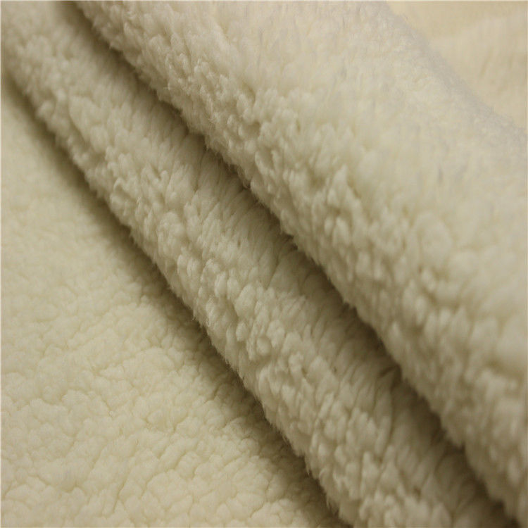 Commercial Polyester Fleece Fabric Heavy Fleece Fabric Various Color